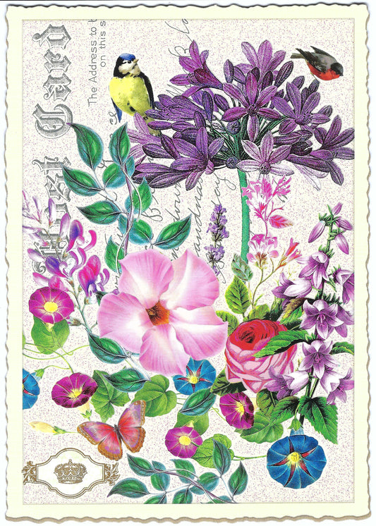 Edition Tausendschön - Flowers - PK770 - Postcard