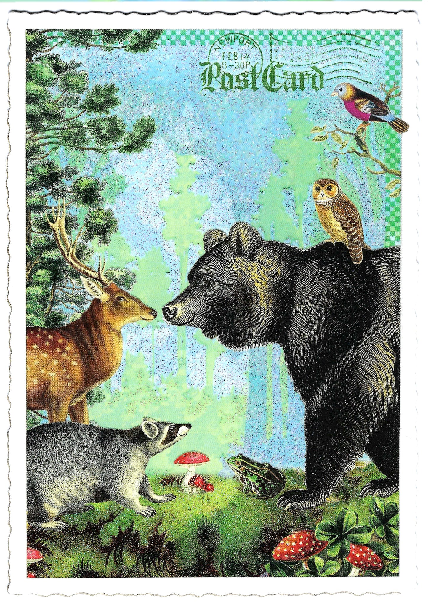Edition Tausendschön - Forest Animals - Postcard