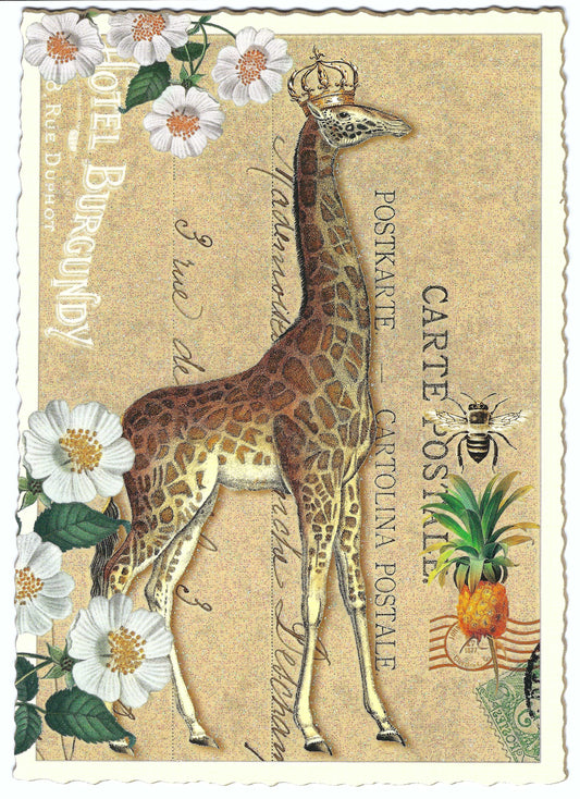 Edition Tausendschön - Giraffe - PK478 - Postcard