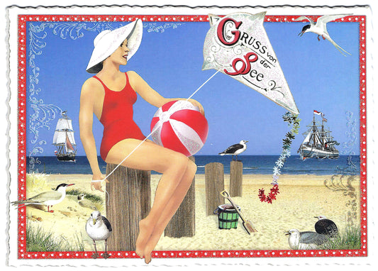 Edition Tausendschön - Greetings from the Sea - PK832 - Postcard