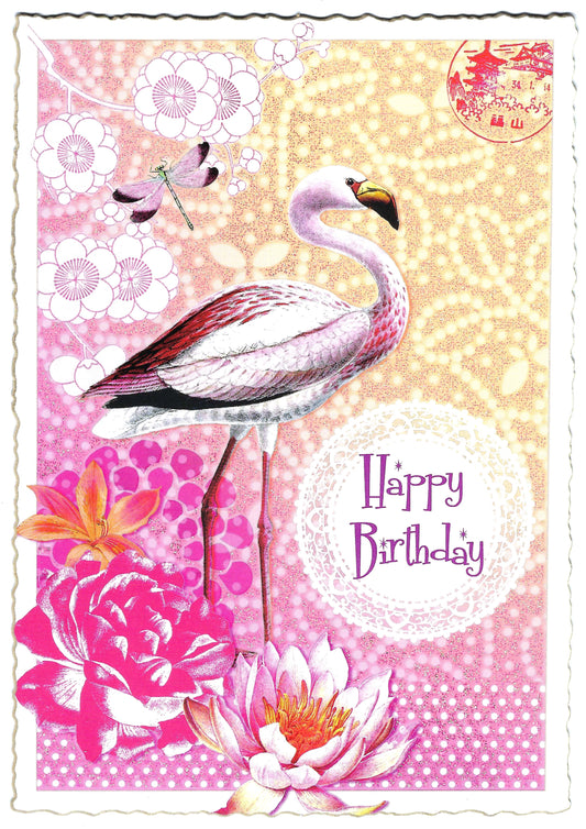 Edition Tausendschön -Happy Birthday - PK481 - Postcard