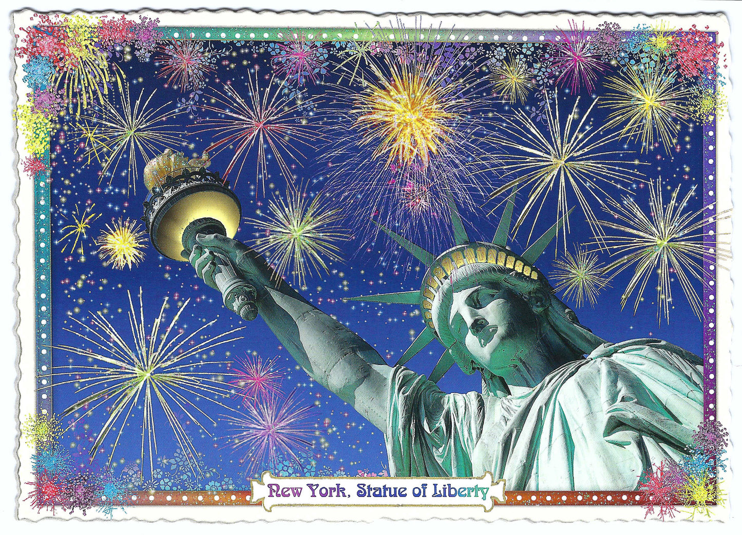 Edition Tausendschön - USA Edition - New York - Statue of Liberty - Postcard