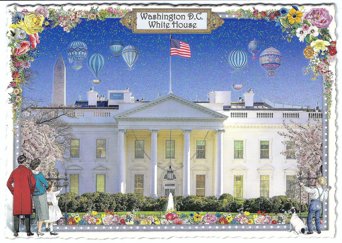 Edition Tausendschön - USA Edition - Washington, DC - The White House - Postcard