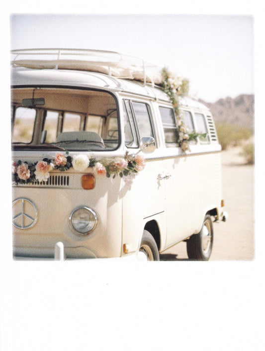 Pola Card - Camper Van - VW - Postcard