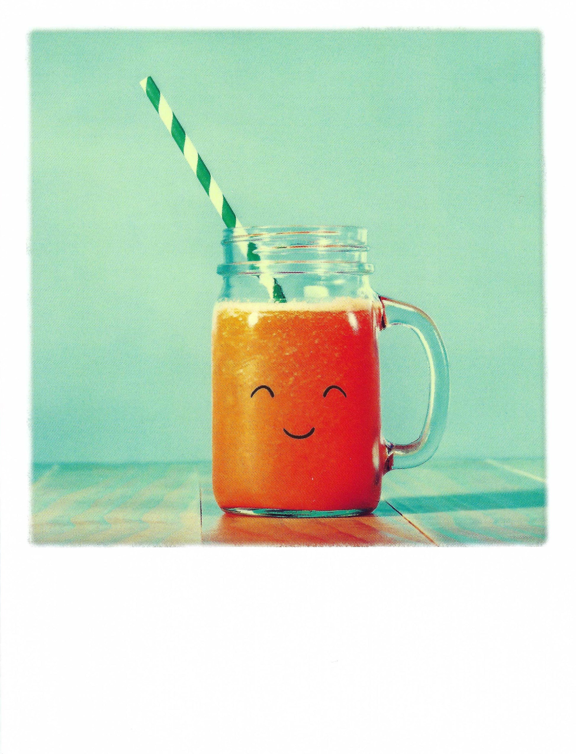 Pola Card - Summer Drink - Orange Drink - Postcard