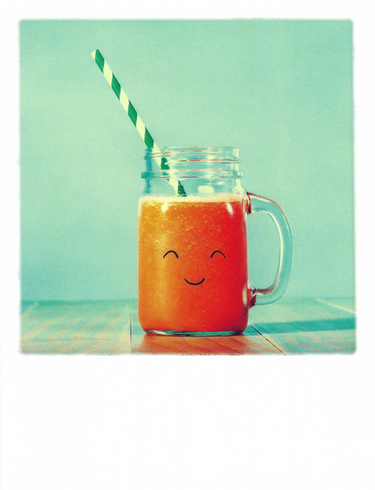 Pola Card - Summer Drink - Orange Drink - Postcard